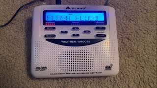 NOAA Weather Radio  PDS Doubleheader Tornado Warning amp Flash Flood Warning EAS 1314 9121 [upl. by Florance]