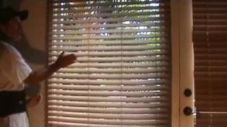 How to properly operate a set of miniblinds yes it matters [upl. by Hera]