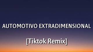 AUTOMOTIVO EXTRADIMENSIONAL TIK TOK REMIX CHRIS SALGADO BRASILIAN 🇧🇷 [upl. by Aneehsram]