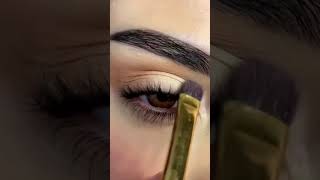 Light Golden Brown Eyes Makeup Tutorial with Colored Contacts [upl. by Chipman671]