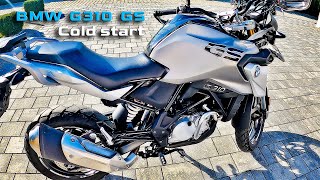 BMW G310 GS Cold Start and Sound [upl. by Hermina]