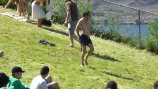 Sasquatch music festival 2009  Guy starts dance party [upl. by Ahscrop]