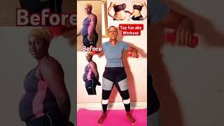 very effective standing Abs workout fitness absworkout foryou bellyfatloss weightloss trending [upl. by Willumsen]