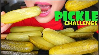 ASMR PICKLE CHALLENGE ASMR PHAN  CRUNCHY EATING SOUNDS  NO TALKING [upl. by Acinoev]