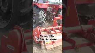 Massey ka Taktwar tractor Massey 246 Dynatrac 😱 tractor masseytractor [upl. by Eceerehs98]