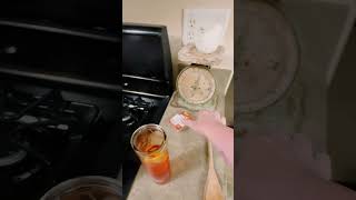 DIY Candle using Jack O Lantern Jar from Dollar Tree part 33 halloween diyhalloween [upl. by Phillane360]