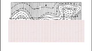 Réalisation dune coupe géologique  Structure horizontale  Exercice [upl. by Bobbe]