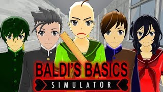 BALDIS BASICS SIMULATOR  Yandere Simulator Mod [upl. by Isabelita]