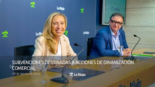 Presentación de las convocatorias de subvenciones destinadas a acciones de dinamización comercial [upl. by Ledairam452]