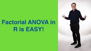 Factorial ANOVA in R is Quite Easy [upl. by Darby202]