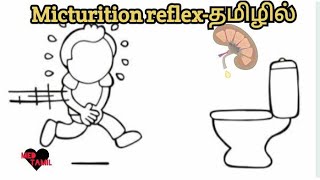 Micturition reflex detailed explanation in tamil MED TAMIL [upl. by Nylesoj]