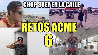 IMITANDO A TONGO EN LA CALLE  MOX ME DA SU PACK │RETOS ACME 6 brunoacme [upl. by Chrysler]