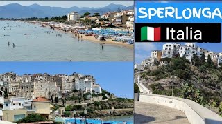 SPERLONGA Italy 🇮🇹  Sperlonga Beach near Rome [upl. by Faunia]