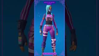 Fortnite Outfit ✔ Disco Tek Manic Outfit 👕 fortniteskins [upl. by Esydnac118]