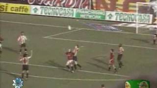 Salernitana Vicenza 2  1 gol Vannucchi commento Tommaso Dangelo 1651999 stadio Arechi di Salerno [upl. by Anatnahs]