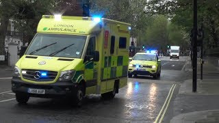 London Ambulance Service responding collection [upl. by Nahgeem]