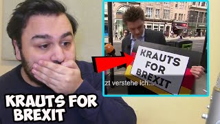 British Reaction To Heute Show Krauts for Brexit  EU Referendum German Satire [upl. by Hewes]