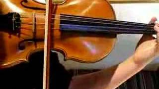 Sound Sample of French Violin by SA Deroux CHACONNE CIACONNA Vitali [upl. by Shurwood967]