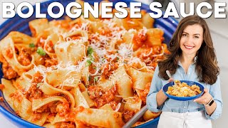 Bolognese Sauce Recipe [upl. by Nowujalo]