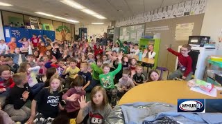 New Hampshire weather school visit Bow Elementary [upl. by Nilknarf918]