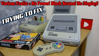 A Job Lot of Faulty SNES Game Consoles from eBay  Can I Fix Them [upl. by Cleo538]