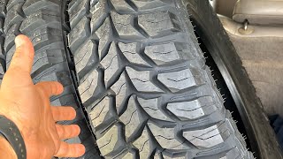 I bought the cheapest mud tires I could find  From Walmart  Linglong crosswind MT [upl. by Austina]