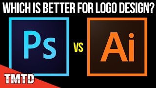 Which is Better for Logo Design Photoshop or Illustrator [upl. by Itsyrc]