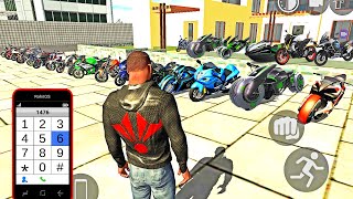 ALL INDIAN BIKE CHEAT CODE Colour changing indian Bikes Driving 3D CODE Indian bike game 3d code [upl. by Brodeur]