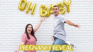 Pregnancy Reveal  Husband Family amp Friends Edition [upl. by Carmena]