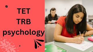 TET TRB Psychology59 [upl. by Carrissa924]