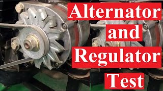 How to test the alternator and regulator with multimeter [upl. by Eerej]