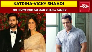 Katrina KaifVicky Kaushal Marriage Salman Khan amp Family Not Invited Confirms Actors Sister [upl. by Wheeler184]