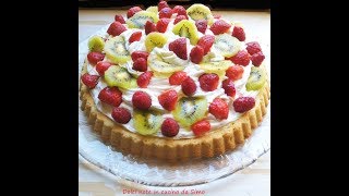 CROSTATA alla frutta con crema al mascarpone [upl. by Sackey]