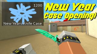 New Year Knife Case Opening Counter Blox [upl. by Avek420]