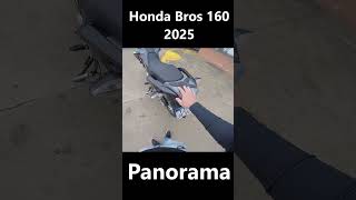 HONDA BROS 160 2025 PANORAMA [upl. by Anifad]