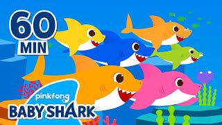 Baby Shark Doo Doo Doo 1 hour  Compilation  Songs for Kids  Baby Shark Official [upl. by Ybroc]