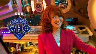 Bonnie Langfords Remembered TARDIS Tour  Behind the Scenes  Empire of Death  Doctor Who [upl. by Anyt]