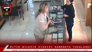 Altın bilezik hırsızı kameraya yakalandı [upl. by Gault]