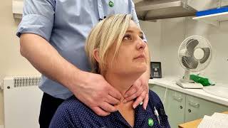 Thyroid Cancer Self Examination of the Neck [upl. by Afital]