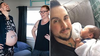 Transgender Man Gives Birth to Healthy Boy Hes a Big Baby [upl. by Haneekas343]