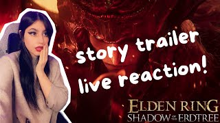 ELDEN RING DLC STORY TRAILER REACTION  Souls Streamer [upl. by Kerstin807]