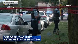 3 shot 1 fatally in Lawndale shooting Chicago police say [upl. by Atteloj663]