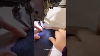 Perfect Stitching route controlled by sewing computer trending fashionbusiness kaishibagfactory [upl. by Baniez110]