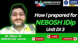 NEBOSH IDip  NEBOSH International Diploma  How to Pass Nebosh IDip [upl. by Lanuk672]