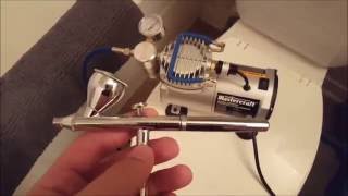 Mastercraft Airbrush kit review Pt2 [upl. by Isaacs499]