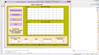 Audio Compression Using Matlab Code Full Project [upl. by Alenoel]