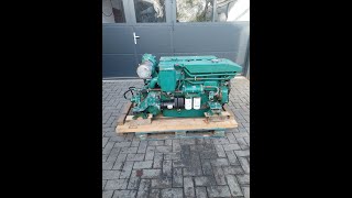 Volvo Penta marine engine TAMD60 250Hp with gearbox sold [upl. by September]