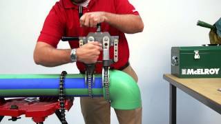 How to Fuse 4quot PPR Pipe using the McElroy® Spider™ 125 [upl. by Davilman493]