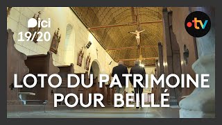 Le cœur historique de Beillé sélectionné au Loto du Patrimoine [upl. by Hasheem759]