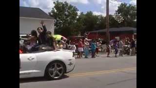 Jeff Gordon Day Parade July 23 2015  Pittsboro Indiana [upl. by Rives]